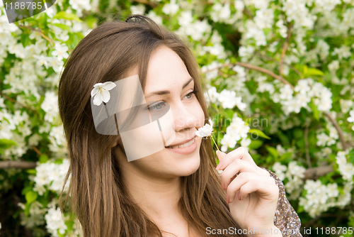 Image of spring portrait