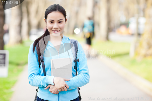 Image of Asian college student