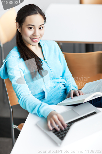 Image of Asian college student