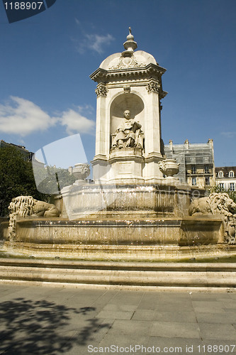 Image of Saint Sulpice fountain 