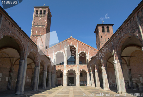 Image of Sant Ambrogio church, Milan