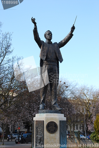 Image of Gustav Theodore Holst statue in Cheltenham