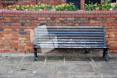 Image of Sidewalk bench