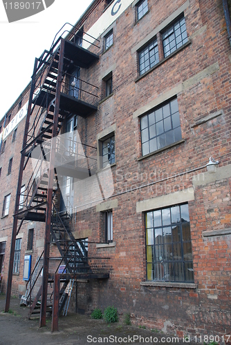 Image of Fire escape stairs