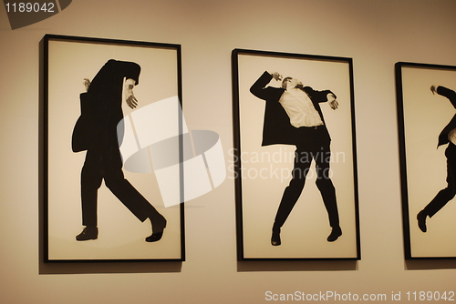 Image of Robert Longo exhibition at CCB, Portugal