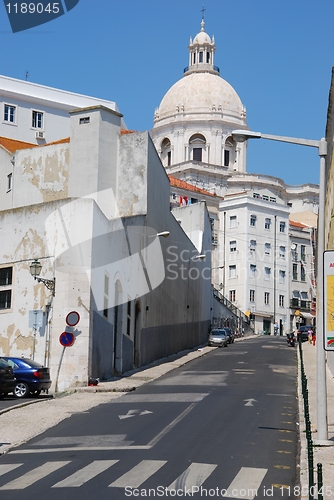 Image of Santa Engracia church in Lisbon