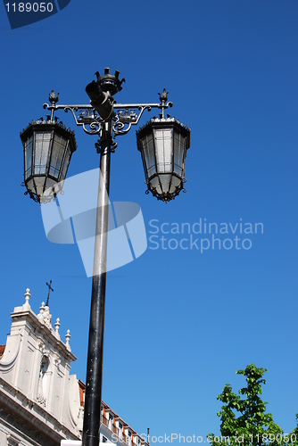 Image of Street lamp posts