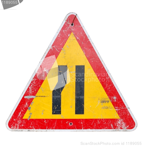 Image of Construction road sign