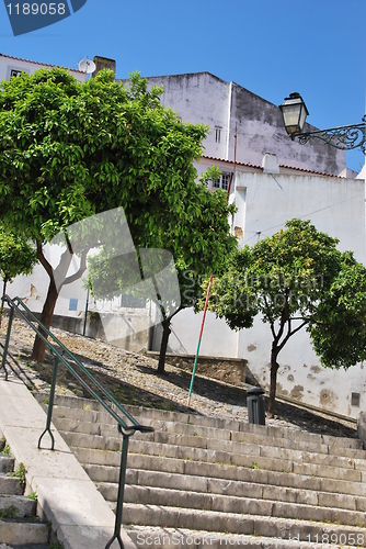 Image of Sao Miguel stairs in Lisbon