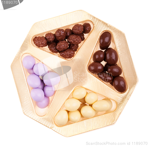 Image of Chocolate almonds box
