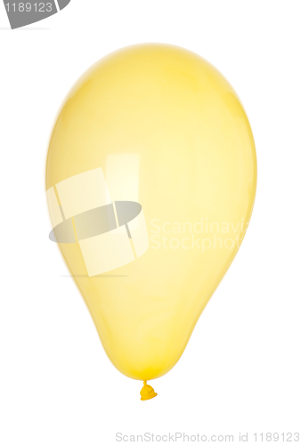 Image of Yellow balloon