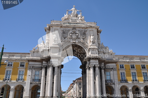 Image of Commerce Square in Lisbon