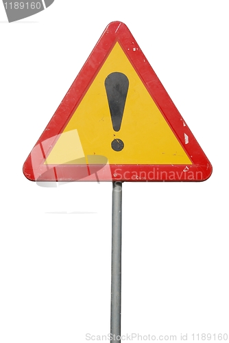 Image of Construction road sign