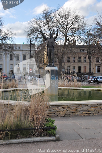 Image of Gustav Theodore Holst statue in Cheltenham