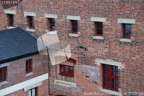 Image of British building facade
