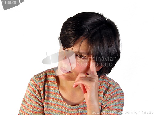 Image of Girl thinking