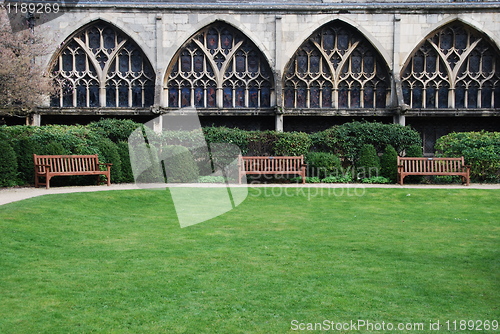 Image of Gloucester Cathedral (garden view)