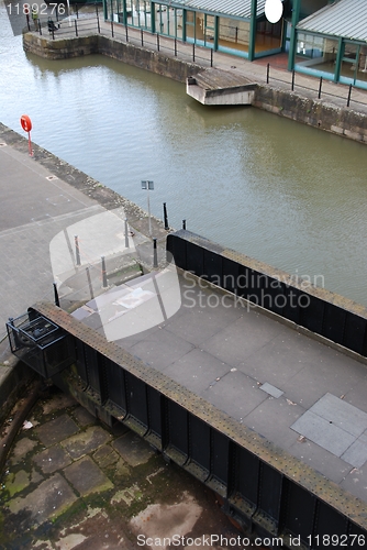 Image of Gloucester docks (bridge detail)