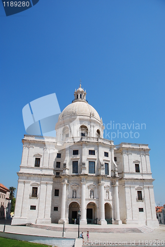 Image of Santa Engracia church in Lisbon