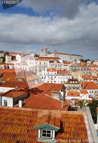 Image of Sao Vicente de Fora church in Lisbon