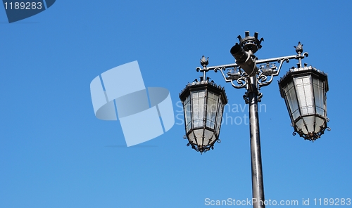 Image of Street lamp posts