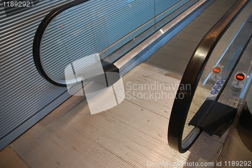 Image of Modern escalator