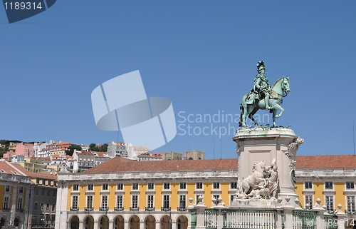 Image of Statue of King José in Lisbon