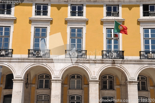 Image of Commerce Square in Lisbon