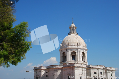 Image of Santa Engracia church in Lisbon