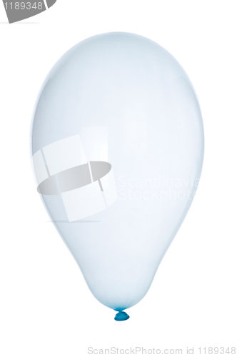 Image of Light blue balloon