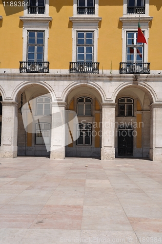 Image of Commerce Square in Lisbon