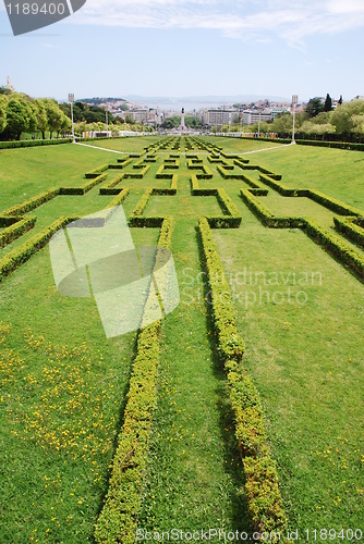 Image of Eduardo VII park in Lisbon