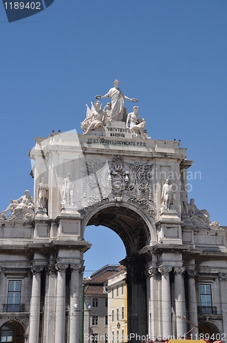 Image of Commerce Square in Lisbon