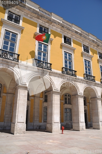 Image of Commerce Square in Lisbon