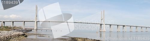 Image of Vasco da Gama Bridge in Lisbon, Portugal