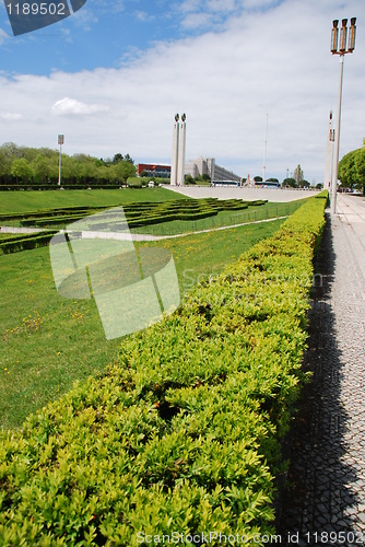 Image of Eduardo VII park in Lisbon