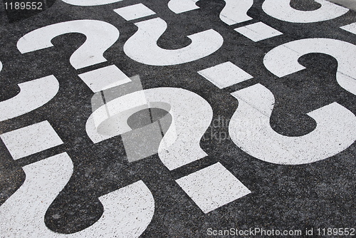 Image of Question mark sign