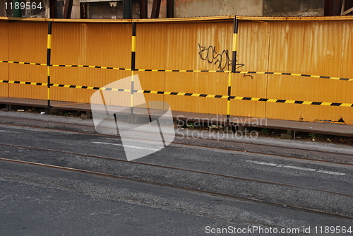 Image of Temporary sidewalk