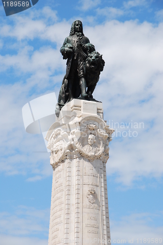 Image of Marques do Pombal statue in Lisbon