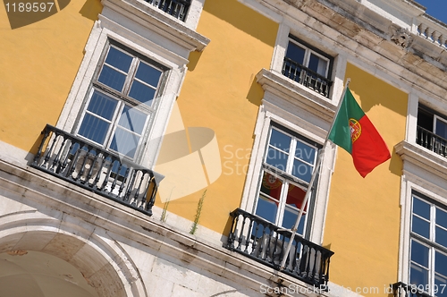 Image of Commerce Square in Lisbon