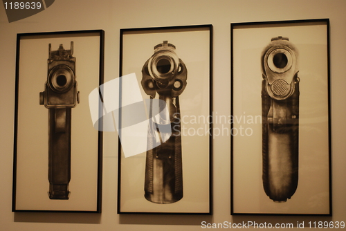 Image of Robert Longo exhibition at CCB, Portugal