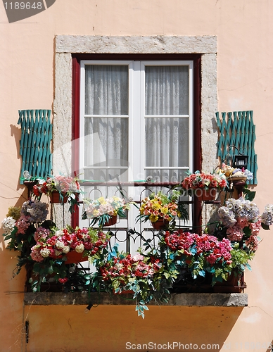 Image of Lisbon´s window balcony