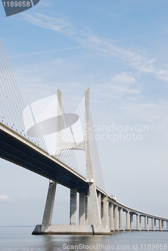 Image of Vasco da Gama Bridge in Lisbon, Portugal