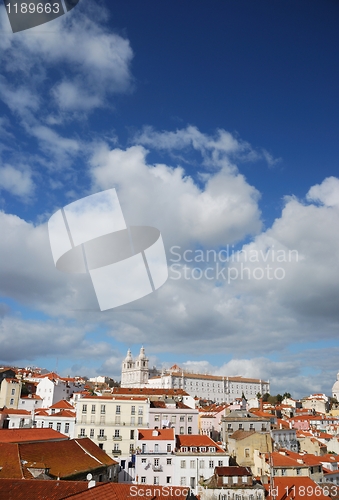 Image of Sao Vicente de Fora church in Lisbon