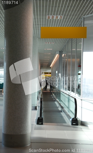Image of Modern escalator