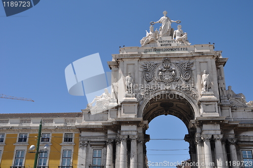 Image of Commerce Square in Lisbon