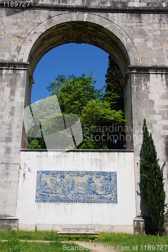 Image of Amoreiras garden in Lisbon