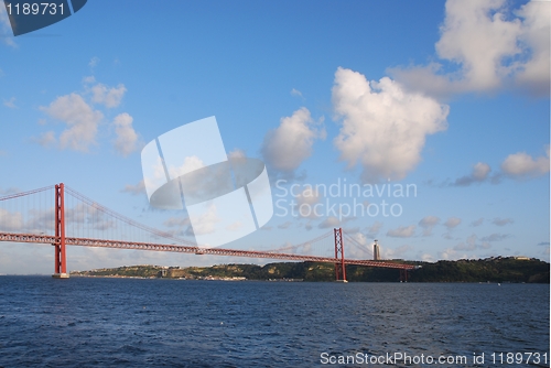 Image of 25th April bridge in Lisbon, Portugal