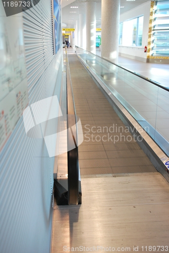 Image of Modern escalator