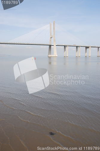 Image of Vasco da Gama Bridge in Lisbon, Portugal
